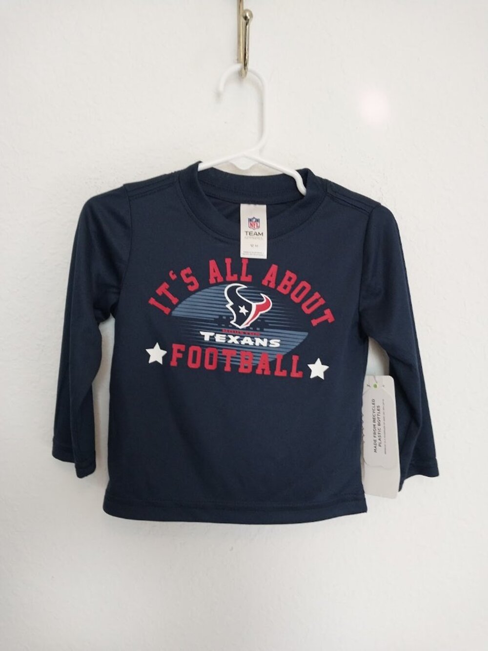 NFL Houston Texans Baby Long Sleeve Shirt